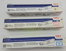 Genuine OKI Data Toner Cartridge Cyan, Yellow, Magenta  CX 2731 MFP picture