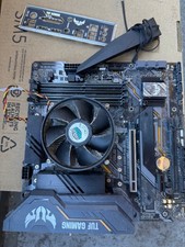 Intel Core i5-10600K CPU + ASUS TUF Gaming B460M-Plus WiFi Motherboard Combo picture