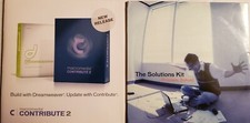 Macromedia Contribute 2 + Solutions Kit 2 Software Packs Preowned Disc Win/Mac  picture
