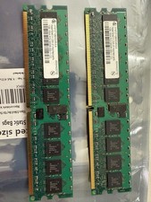2x 1GB Infineon HYS72T128000HR-5-A PC3200 DDR-400 ECC Registered Server RAM picture