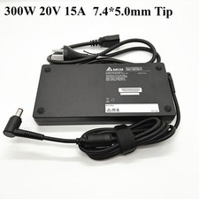 Genuine 300W 20V 15A Laptop Charger Delta ADP-300BB T 7.4*5.0mm Power Adpater picture