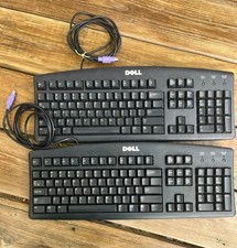 Dell SK-8110 Wired Keyboards Pair of 2 TESTED picture
