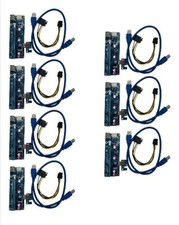 (LOT OF 49) PCI-E EXPRESS 1x-16x PCI-E EXTENDER PCE164P-N03 VER009S USB 3.0 picture