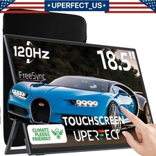 UPERFECT 18.5'' Portable Touchscreen 120hz Monitor w/VESA & 180° Adjustable 2026 picture