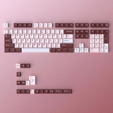 114-Key Dark Blue PBT Keycaps Cherry Profile Double Shot for MX Mechanical picture