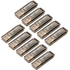 Micro Center Superspeed 10 Pack 32GB USB 3.0/USB3.1 Gen1 Flash Drive Gum Size... picture