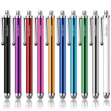 10 Pack Stylus Pens for Touch Screens, Mesh Fiber Tip ipad...  picture