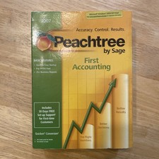 Peachtree First Accounting 2007 by Sage Sealed PC Version picture