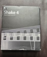 Apple Shake 4 Advanced Digital Compositing, retail box with manuals & documents. picture