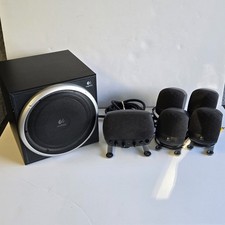 Logitech Z-640 5.1 Surround Sound Speaker System Desk PC Game Movie Music Setup picture