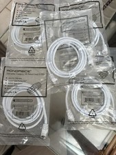 Lot Of 5ea 5ft Monoprice  350 MHz category 5E Patch Cord UTP 844660033820 picture