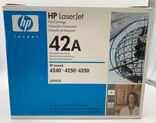 Genuine HP 42A (Q5942A) Black Original LaserJet Toner Cartridge, OEM picture