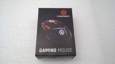 NEW CyberPowerPC Wired Gaming Mouse 4000 DPI OPI 5g Matal Weights LED Light picture