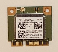 REALTEK RTL8723BE WIFI BLUETOOTH 4.0 LAPTOP MODULE CARD 752601-001 TESTED GOOD picture