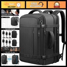 Expandable Carry-On Backpack 55-65L Travel Laptop Bag, Water Resistant, Lightwei picture