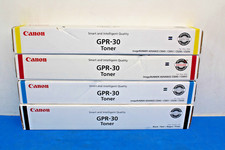Genuine Canon GPR-30 Black/Cyan/Magenta/Yellow Toner Full Set NEW SEALED T9-A1 picture