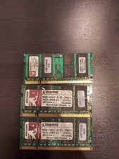 Lot of 3 Kingston KTL-TP667/1G 1GB Laptop Memory picture