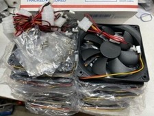 Brand NEW*****(12-Pack) 120mm Computer Case Fan w/3-Pin & 4-Pin & Screws picture