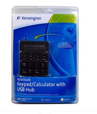 Kensington Notebook Keypad/Calculator w/USB Hub-2 USB Ports for Extra acces. picture