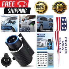Efficient NACS to J1772 College Converter – Fast 80Amp Charging &  Protected picture