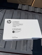 HP CE505AC 05A Black LaserJet Toner Cartridge Genuine P2035 P2055 New Sealed picture