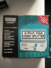 VGA Video Display Splitter 400MHz Digitus vs-812pf - 1in 2out picture
