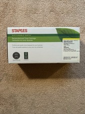 Staples Sustainable Earth Manufactured Toner Cartridge Yellow picture