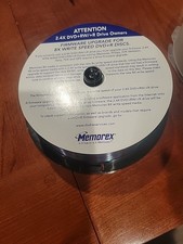 MEMOREX DVD+RW, 8x 4.7 GB 120 min, Standard Jewel Case, New Sealed *PRICE DROP* picture