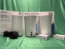 **TP-Link Deco Mesh Bundle – AX6600 X90 2-Pack + Outdoor AX3000 X50** picture