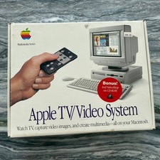 Vintage Apple TV Video System Original BOX ONLY M2896LL/A Macintosh Multimedia picture