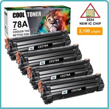 4x CE278A 78A Toner Cartridge For HP LaserJet Pro P1606dn P1600 M1536dnf MF4450 picture