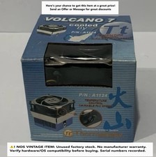 Thermaltake Volcano 7 CPU Cooler Copper Core Socket A 370 Vintage NOS picture