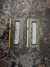 4GB (2gb X 2) Memory Samsung 10600S 2GB Laptop PC RAM DDR3 1RX8 M471B5773CHS-CH9 picture