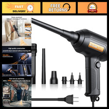 High-Power Electric Air Duster 500W - Adjustable Speed, 10ft Cable for Electroni picture