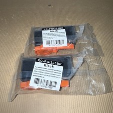 PGI-225BK 2 Packs of Ink Cartridges for Canon PIXMA MX882 MG5220 - NEW BLACK picture