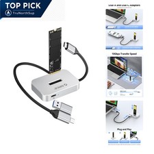 Versatile 10Gbps SSD Dock - Tool-Free M.2 NVMe and SATA Adapter for All Devices picture