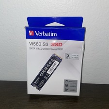 Verbatim Vi560 S3 SSD M.2 SATA 2TB 2280 NGFF 2000GB Solid State Drive PC picture