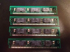 4x 256KB 30-Pin 3-Chip Parity 80ns Memory SIMMs 1MB Set RAM Apple SE Atari PC picture