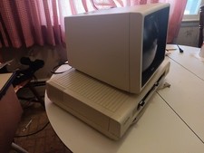 epson qx-10 with CRT monitor, no keyboard, boots and loads picture