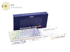 EPOMAKER TH80 PRO 75% Hot Swappable Mechanical Switch Keyboard - White picture