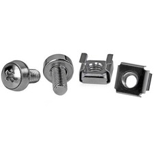 StarTech.Com M6 Cage Nuts & Screws, CABSCREWM6, Holde (Startech.com) (UK IMPORT) picture