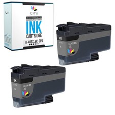 Compatible CMYi 2PK LC406XLBK Ink Cartridges fits Brother MFC J4535DW, J4540DW picture