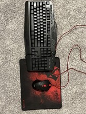 Red Dragon RGB Keyboard Mouse And Mousepad Combo picture