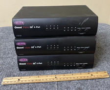Lot of 3 Belkin Components Omni View SE F1D104 4-Port Serial Mouse Switches picture
