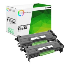 2Pk TCT TN890 For Brother HL-L6400DW MFC-L6900DW Black Premium Compatible Toner picture