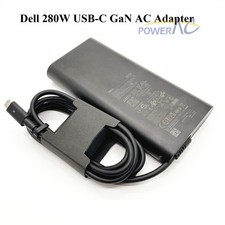 Dell 280W USB-C GaN AC Adapter for Dell Pro Max with GB10 FCM1253 LA280PM240 OEM picture