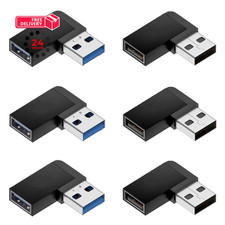 Fidioto 6 Pack Left and Right 90-Degree Angle USB 3.0 Male-to-Female... picture