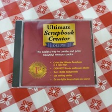 Ultimate Scrapbook Creator Deluxe - Palladium Interactive 1998 CD - Windows 95, picture