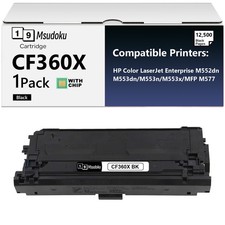 CF360X Toner (CF361X CF362X CF363X) for HP Color LaserJet Enterprise MFP M552dn picture