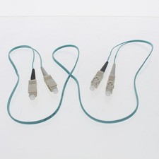 Leviton 5LDSC-M01 Green 1-Meter Fiber Optic Cable 50/125 10G SC-SC Duplex Jumper picture
